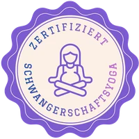 Siegel: zertifiziert für Schwangerschaftsyoga